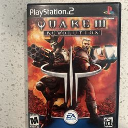 Quake III Revolution (PlayStation 2, PS2) Excellent CIB Complete w/ Reg &Tested
