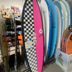 Surfboards at Catch A Wave surf shop in Coconut Grove