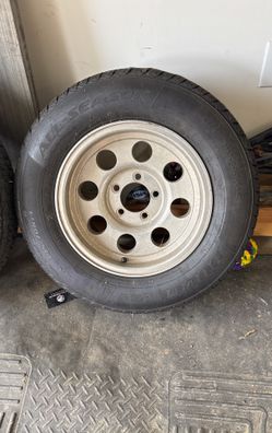 Boat Trailer Tire And Aluminum Rim 195/70R14