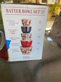Batter Bowl set