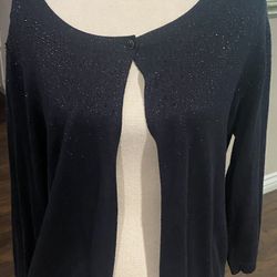  Jennifer Lopez brand open-front cardigan 