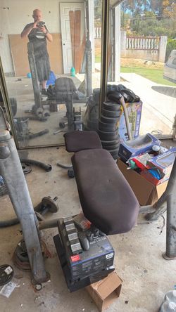 Olympic weight bench