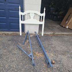 Twin Bed ( Headboard And Frame)  