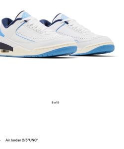 Jordan 2/3 “unc”