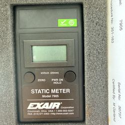 static meter 7905 exair