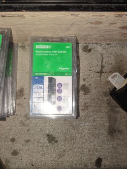 20amp Square D QO120DFC Breakers Total Of Five Will Sell Separately