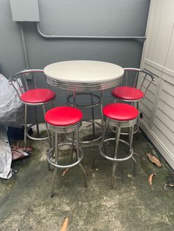 Bar high top table