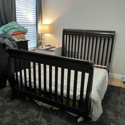Café Kid (Devon) Crib to Full Size Bed 4 In 1