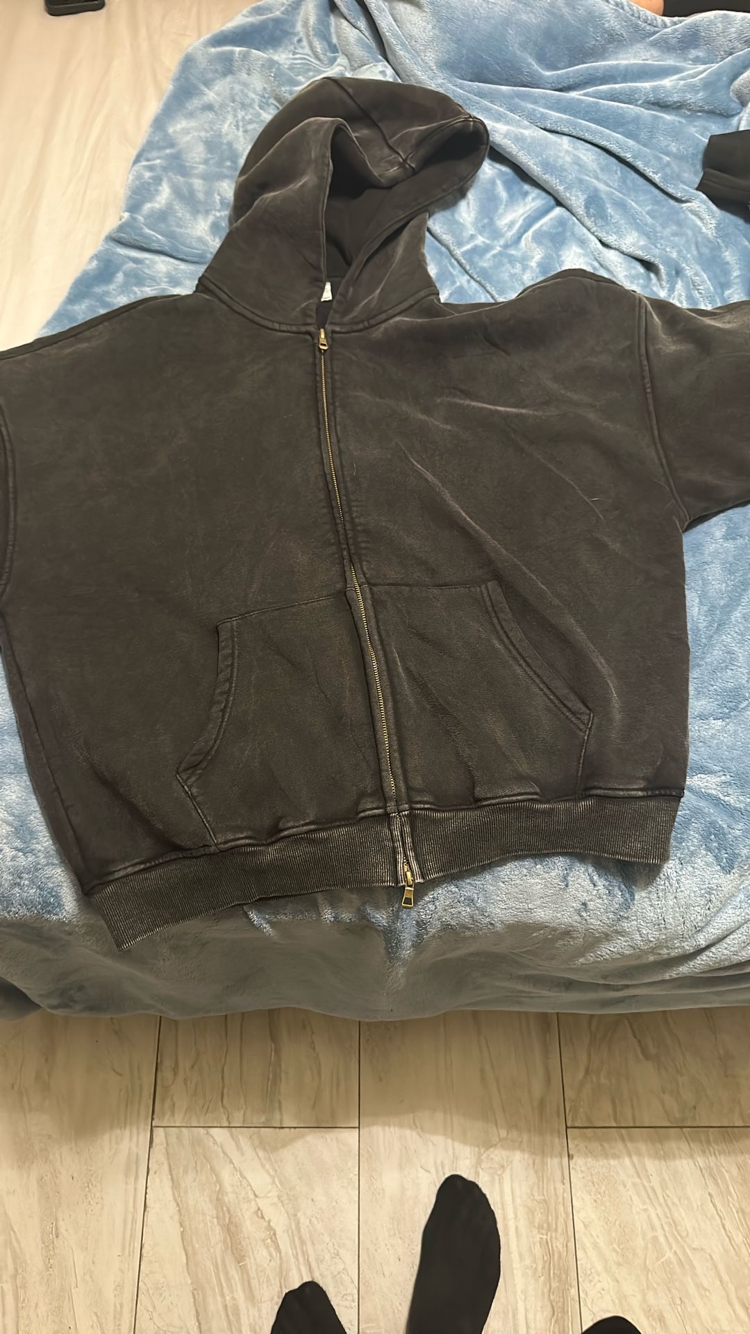 hoodie black oversized 