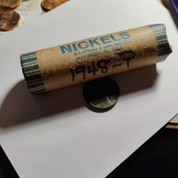 Roll Of 1948-P Nickels For Sale 
