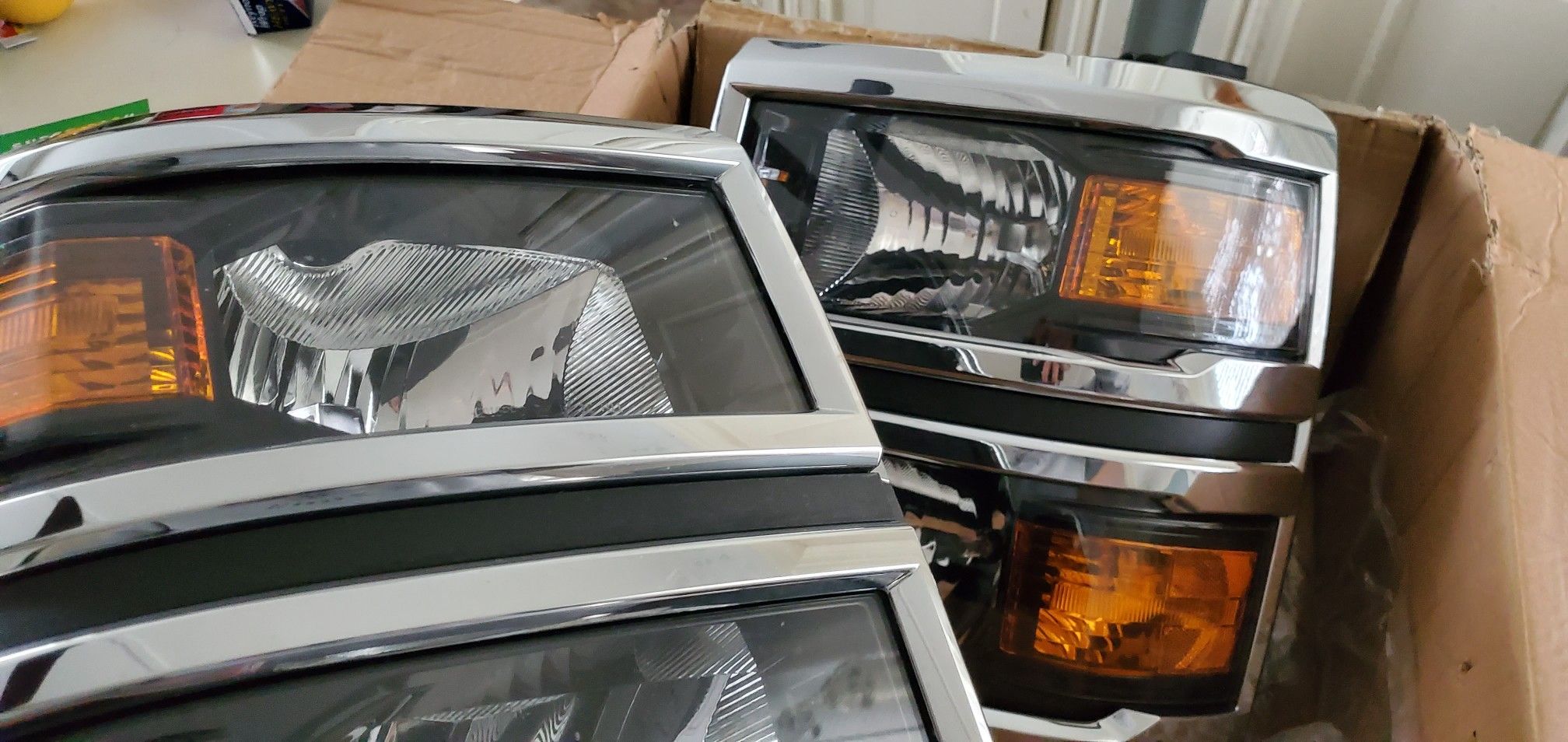 2014 Chevy Silverado Headlight Assemblies