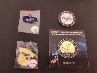 Dodgers Pins & Coins