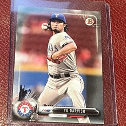 Yu Darvish 2017 Bowman #81 Texas Rangers