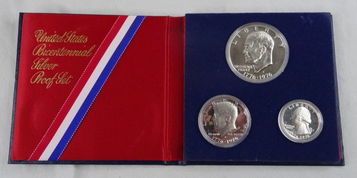 Proof Set of 1976 S Anniversary Coins