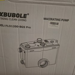 Macerating Pump for Bathroom 