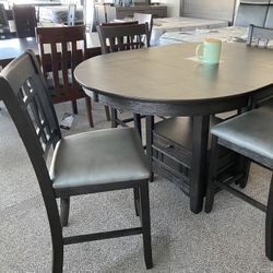 NEW TABLE & 4 CHAIRS