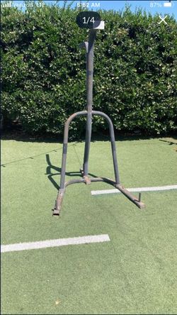 Everlast Dual Station Punching Bag Stand / Speed Bag