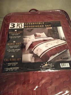 Colcha O Cubre Cama De 3pcs