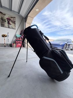 Used Golf Bag with putter