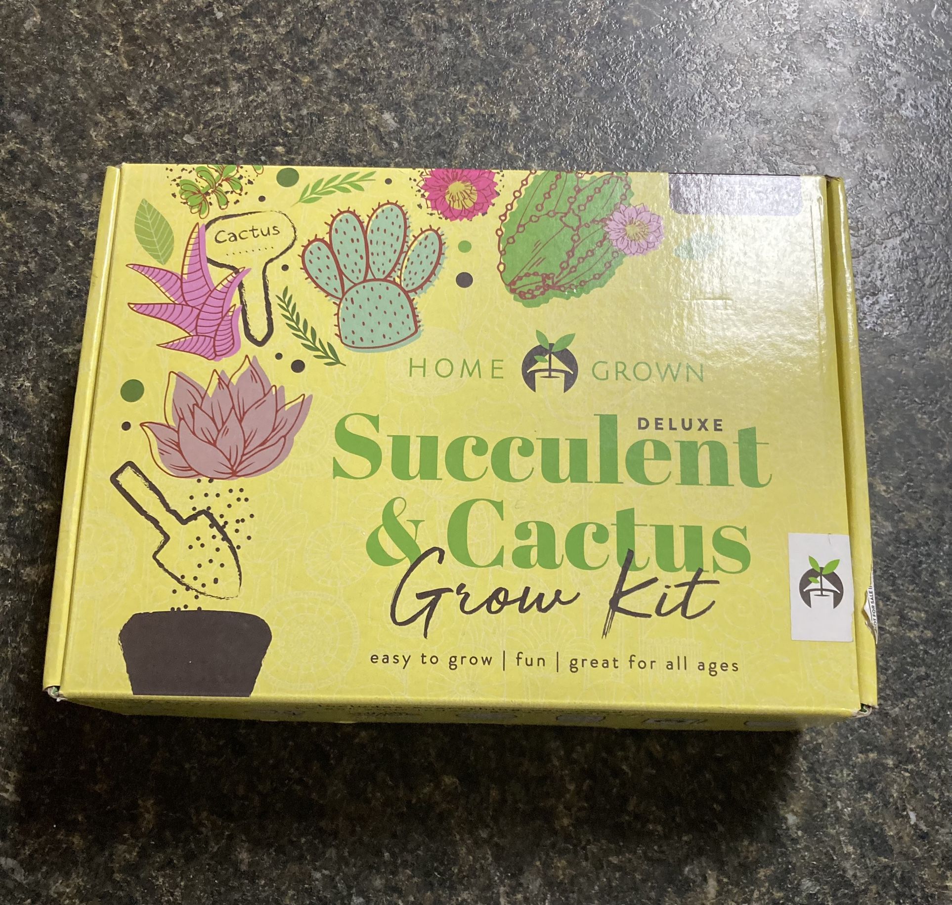 Home Grown Deluxe Succulent & Cactus Grow kit
