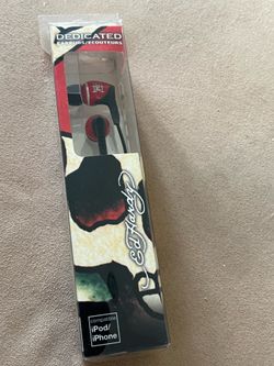 Ed Hardy Earbuds Red NIB