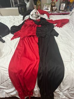 Scary clown  costume