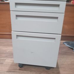 Vintage Metal File Cabinet