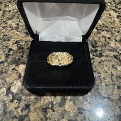 10k Nugget Ring