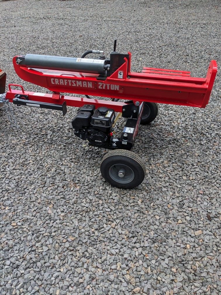 Craftsman 27 Ton Wood Splitter for Sale in Tenino, WA OfferUp