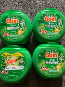 Gain detergents ($10 each)