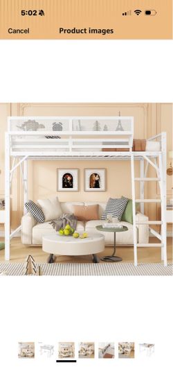 Full size loft bed