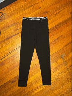 Black Chrome Heart Leggings