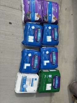 Adult Disposable Underwear M&L set of 8