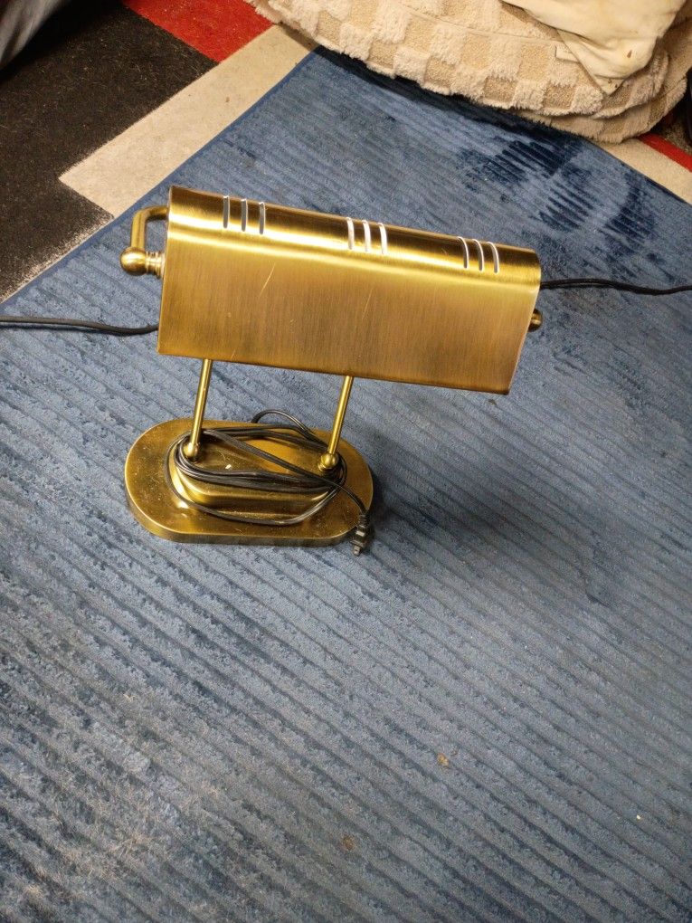 Antique Bankers Lamp