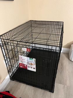 NEW MidWest LifeStages 42” Double Door Dog Crate + Divider