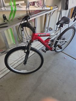 Magna Excitor 26-inch Dual Suspension Mountain Bike.
