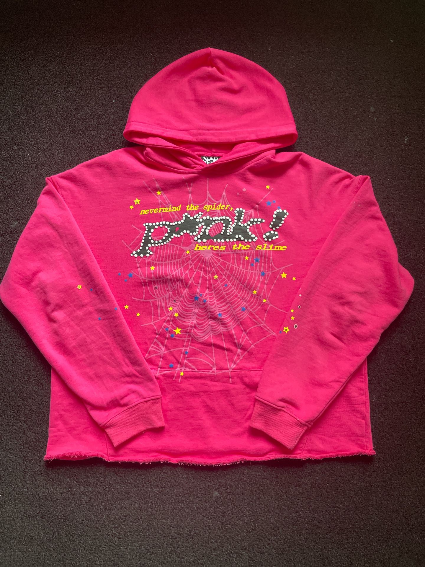 Pink Sp5der hoodie