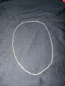 14K Diamond-Cut Gold Rope Chain – 20” – 1mm – 3.15g