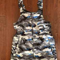 Eddie Bauer Kids Bib Snow Sz Medium