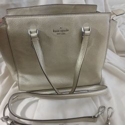 Gold KATE SPADE HANDBAG