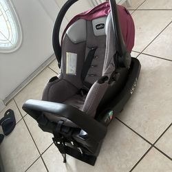 Car Seat  and  baby stroller