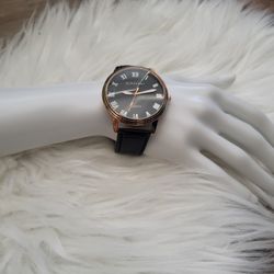 Black Designer Wrist Watch 
