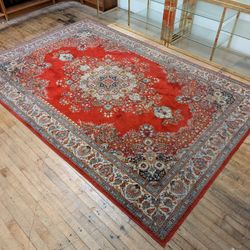 Vintage Oriental Wool Turkish Area Rug