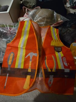 Kids work construction