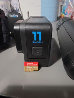 Go pro 11 Black. With included 256GB