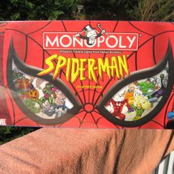 Monopoly Spider-Man Collector's Edition 2002~New & Factory Sealed!


