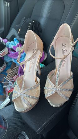 Champagne heels