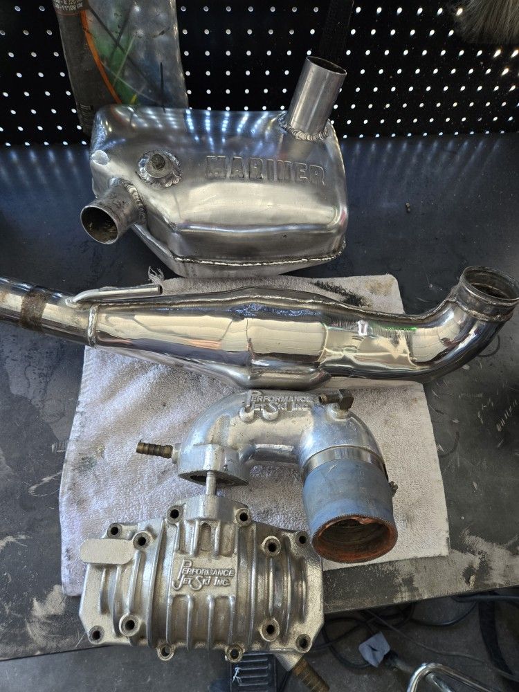 Kawasaki 440/550 Complete Exhaust
