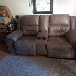 New Electric Ashley Furniture Double Recliner 