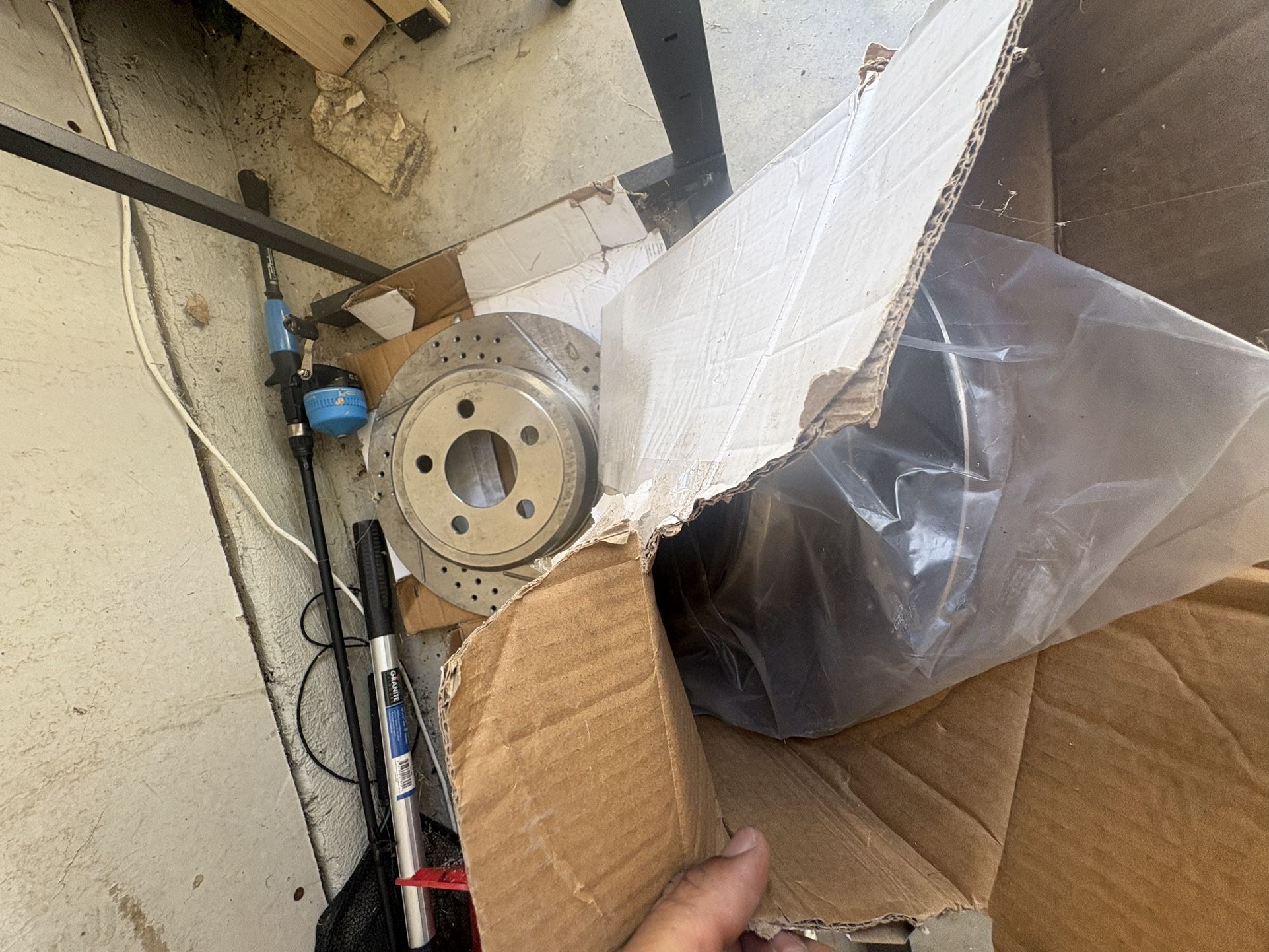 2 Performances Slotted Rotors